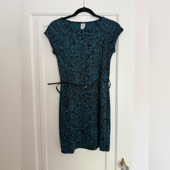 Y2K Patterned Mini Dress - Picture 1 of 13